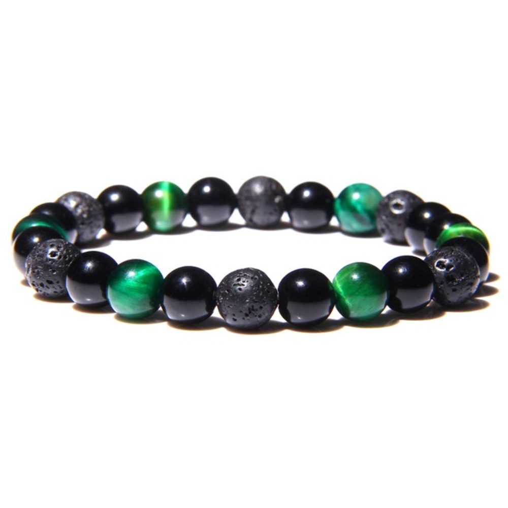 Green Tiger Eye Bracelet